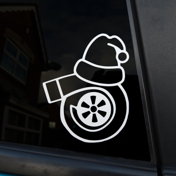 Christmas Hat Turbo Sticker (LIMITED) - Image 3