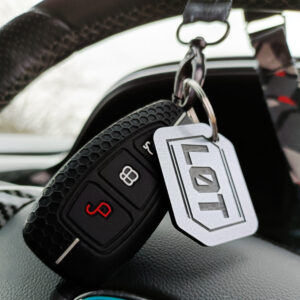 Engraved Logo Keyring