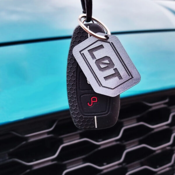 Engraved Logo Keyring - Image 2