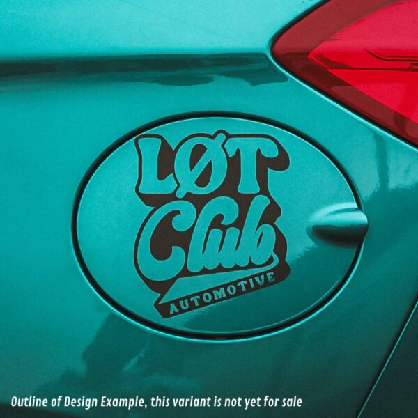LØT Club Logo Sticker (Graffiti Style) - Image 5