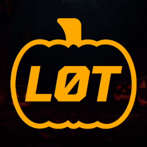 LØT Club Spooky Pumpkin Sticker - LIMITED EDITION